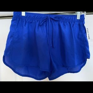 Blue lounge shorts